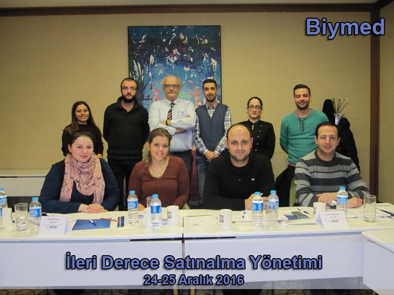 İleri Derece Satınalma Yönetimi Eğitim Fotoğrafları - Aralık 2016