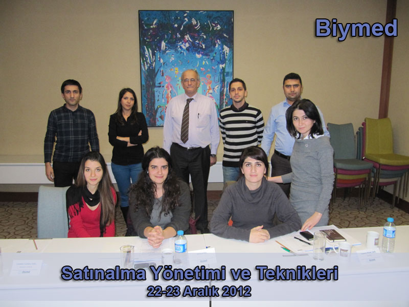 Satınalma Yönetimi Eğitim Fotoğrafları - Aralık 2012