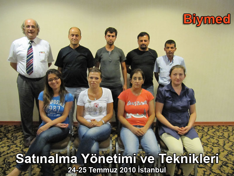 Satınalma Yönetimi Eğitim Fotoğrafları - Temmuz 2010