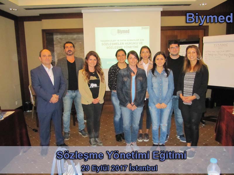 Sözleşmeler Hukuku Ve Sözleşme Yönetimi Eğitim Fotoğrafları - Eylül 2017