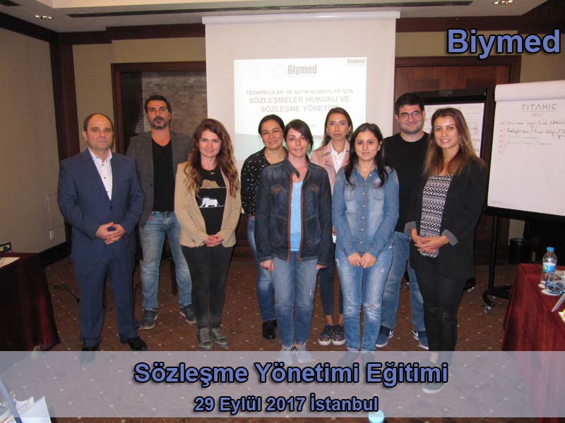 Sözleşmeler Hukuku Ve Sözleşme Yönetimi Eğitim Fotoğrafları - Eylül 2017