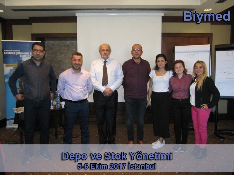 Depo ve Stok Yönetimi Eğitimi Fotoğrafları - Ekim 2017 Depo ve Stok Yönetimi Eğitimi Fotoğrafları - Ekim 2017
