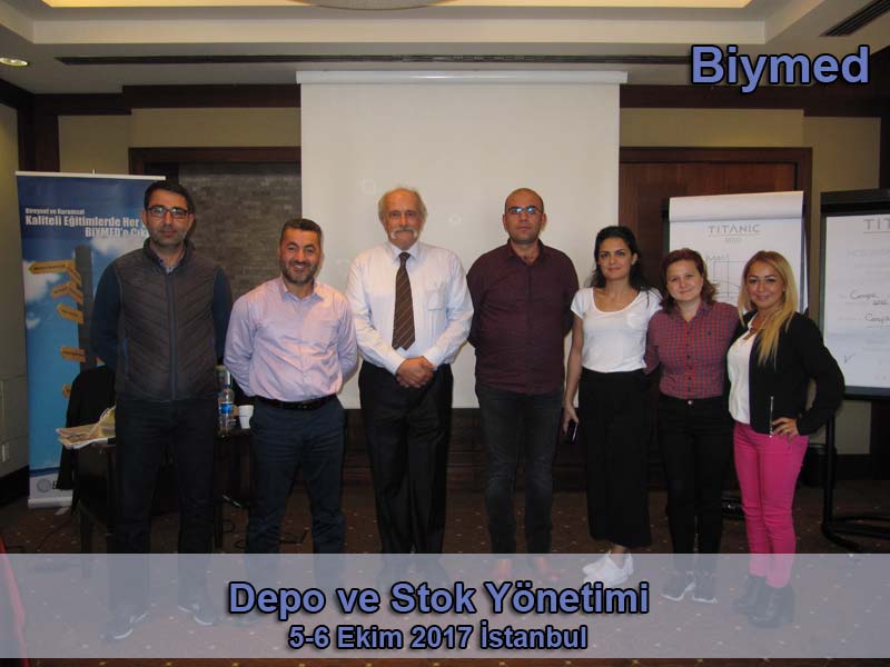 Depo ve Stok Yönetimi Eğitimi Fotoğrafları - Ekim 2017 Depo ve Stok Yönetimi Eğitimi Fotoğrafları - Ekim 2017
