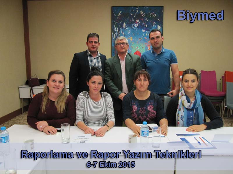 Raporlama ve Rapor Yazım Teknikleri Eğitimi Fotoğrafları - Ekim 2015