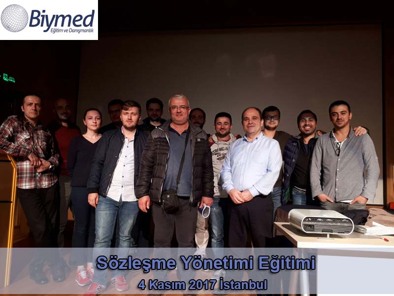 Sözleşme Yönetimi Eğitim Fotoğrafları - Kasım 2017