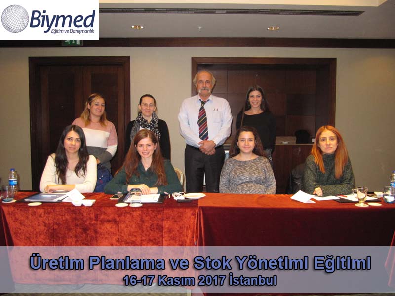 Üretim Planlama ve Stok Yönetimi Eğitim Fotoğrafları - Kasım 2017