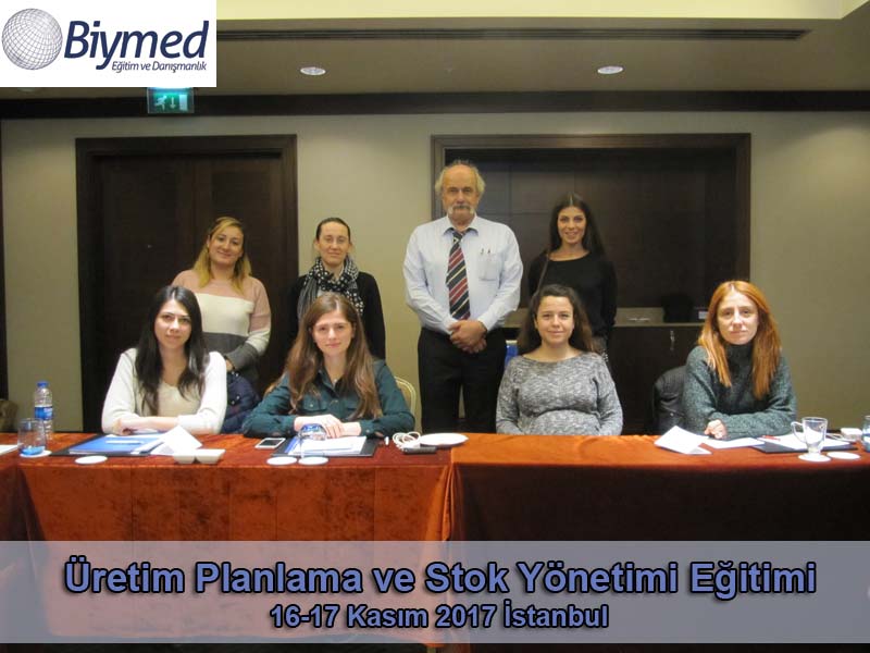 Üretim Planlama ve Stok Yönetimi Eğitim Fotoğrafları - Kasım 2017