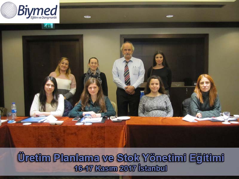 Üretim Planlama ve Stok Yönetimi Eğitim Fotoğrafları - Kasım 2017