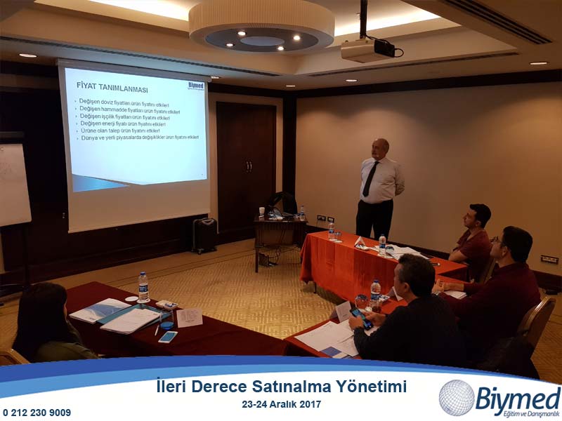 İleri Derece Satınalma Yönetimi Eğitim Fotoğrafları - Aralık 2017