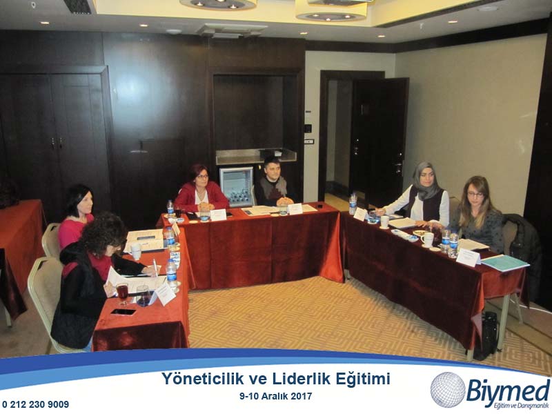 Yöneticilik ve Liderlik Eğitimi Fotoğrafları - Aralık 2017