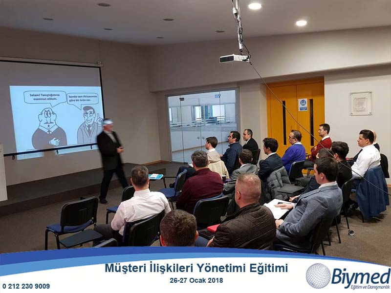 Müşteri İlişkileri Yönetimi Eğitim Fotoğrafları - Ocak 2018