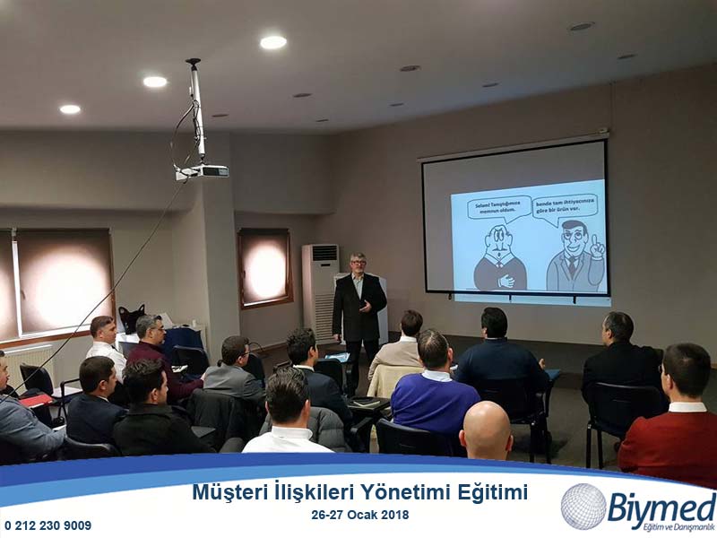 Müşteri İlişkileri Yönetimi Eğitim Fotoğrafları - Ocak 2018