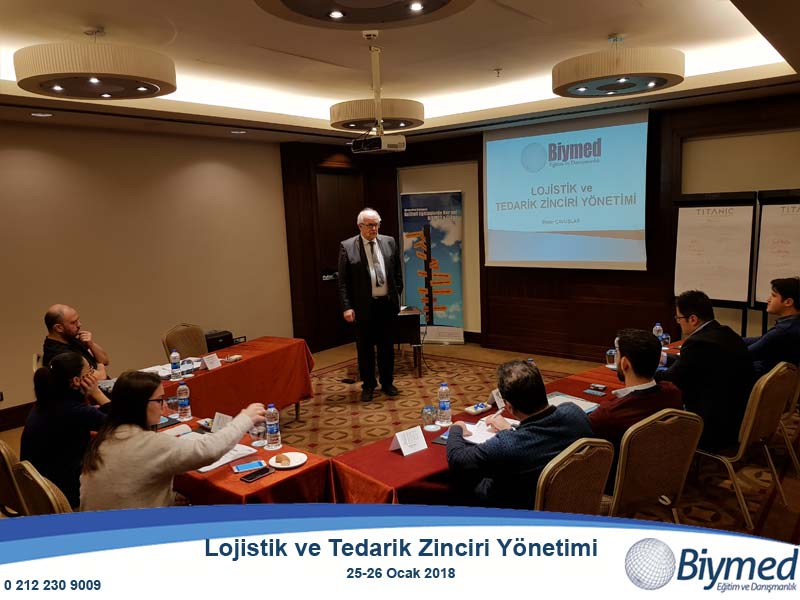 Lojistik ve Tedarik Zinciri Yönetimi Eğitimi Fotoğrafları - Ocak 2018