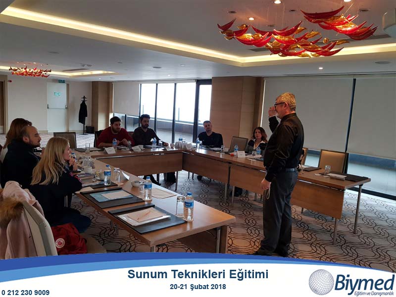 Etkili Sunum Teknikleri Eğitimi Fotoğrafları - Şubat 2018