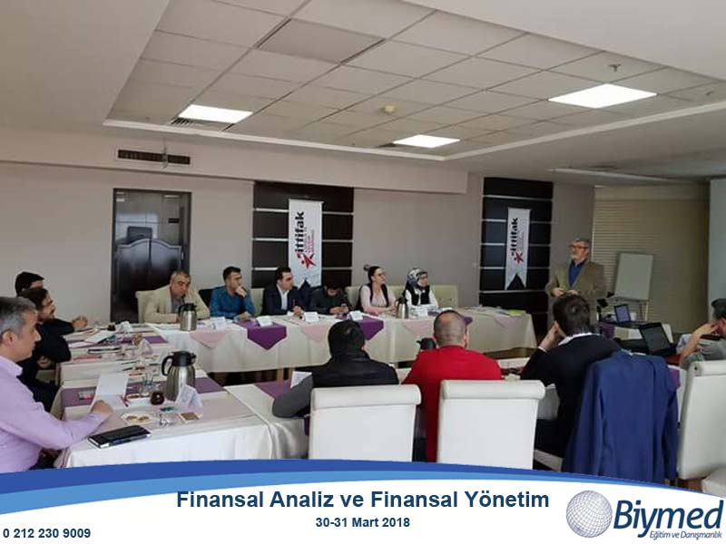 Finansal Analiz ve Finansal Yönetim Eğitimi Fotoğrafları - Mart 2018