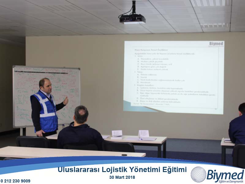 Uluslararası Lojistik Yönetimi Eğitimi Fotoğrafları - Mart 2018