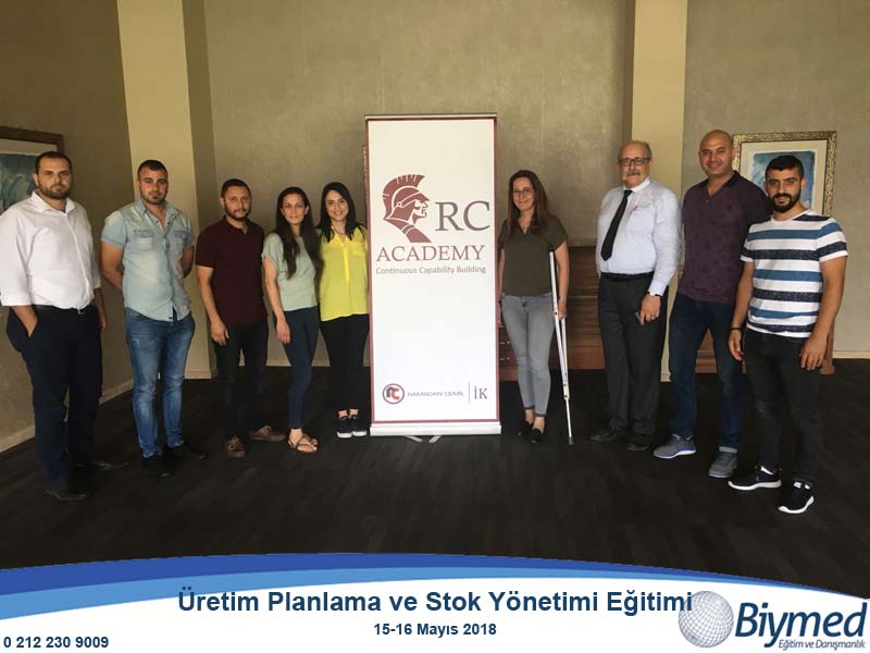 Üretim Planlama ve Stok Yönetimi Eğitim Fotoğrafları - Mayıs 2018