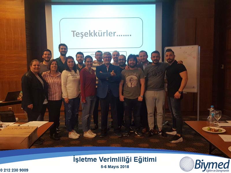 İşletme Verimliliği Eğitimi Fotoğrafları - Mayıs 2018