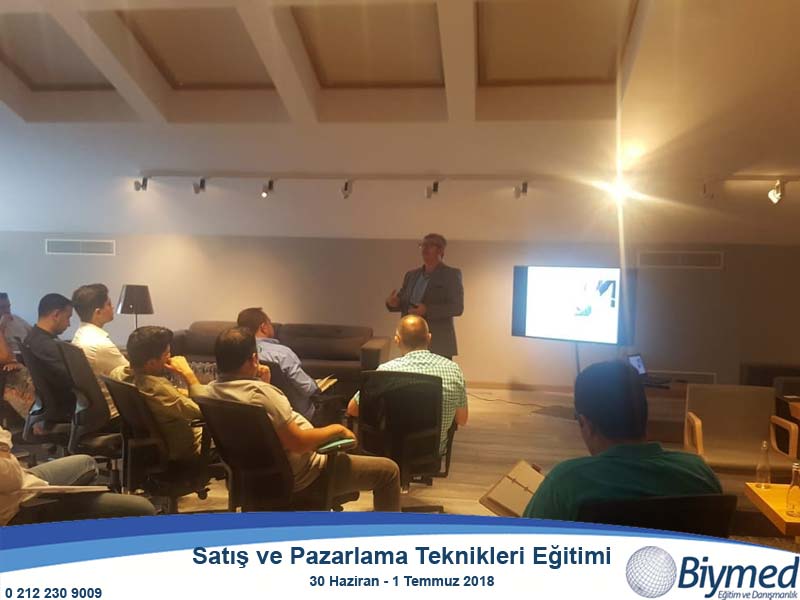 Satış ve Pazarlama Teknikleri Eğitimi Fotoğrafları - Haziran 2018