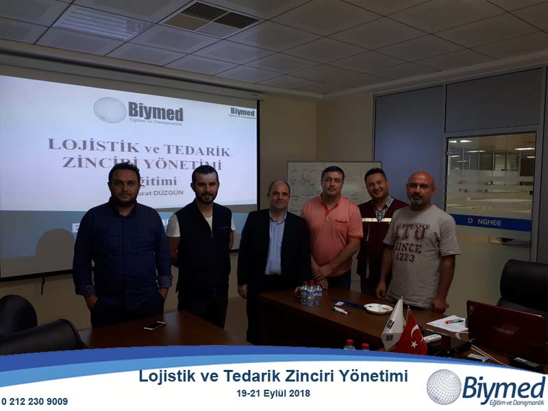 Lojistik ve Tedarik Zinciri Yönetimi Eğitimi Fotoğrafları - Eylül 2018