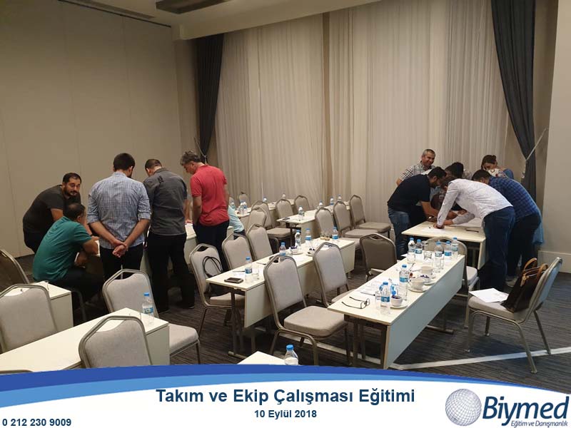 Takım ve Ekim Çalışması Eğitimi Fotoğrafları - Eylül 2018