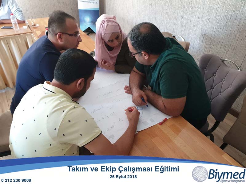 Takım ve Ekim Çalışması Eğitimi Fotoğrafları - Eylül 2018