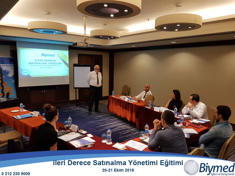 İleri Derece Satınalma Yönetimi Eğitim Fotoğrafları - Ekim 2018