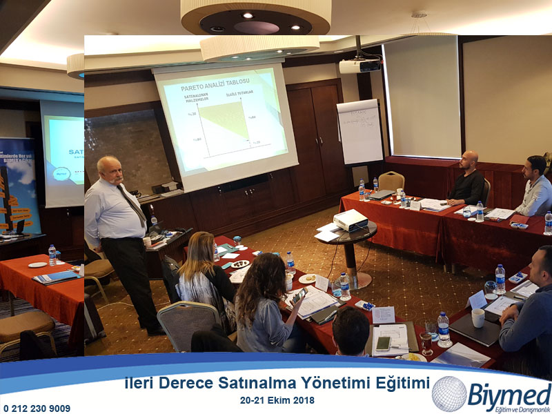 İleri Derece Satınalma Yönetimi Eğitim Fotoğrafları - Ekim 2018