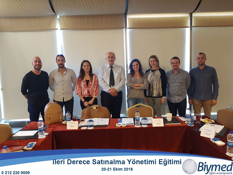 İleri Derece Satınalma Yönetimi Eğitim Fotoğrafları - Ekim 2018