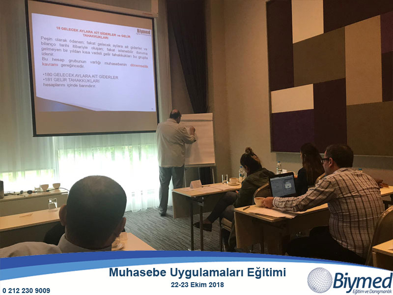 Muhasebe Uygulamaları Eğitimi Fotoğrafları - Ekim 2018