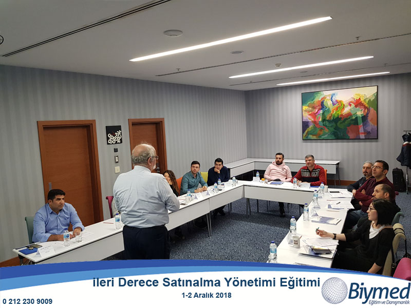 İleri Derece Satınalma Yönetimi Eğitim Fotoğrafları - Aralık 2018