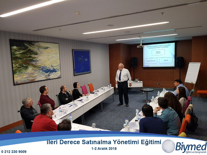 İleri Derece Satınalma Yönetimi Eğitim Fotoğrafları - Aralık 2018