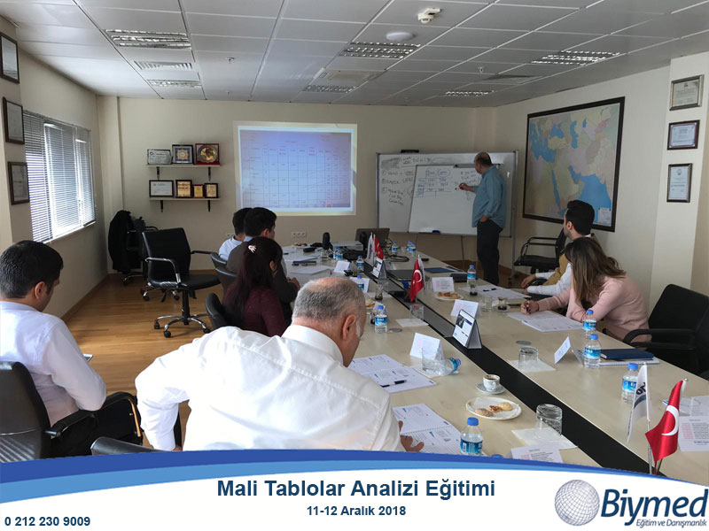 Muhasebe Uygulamaları ve Mali Tablolar Analizi Eğitimi Fotoğrafları - Aralık 2018