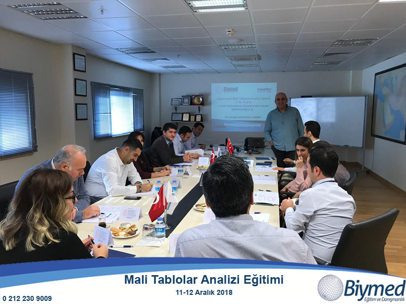 Muhasebe Uygulamaları ve Mali Tablolar Analizi Eğitimi Fotoğrafları - Aralık 2018