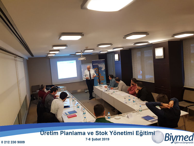 Üretim Planlama ve Stok Yönetimi Eğitim Fotoğrafları - Şubat 2019