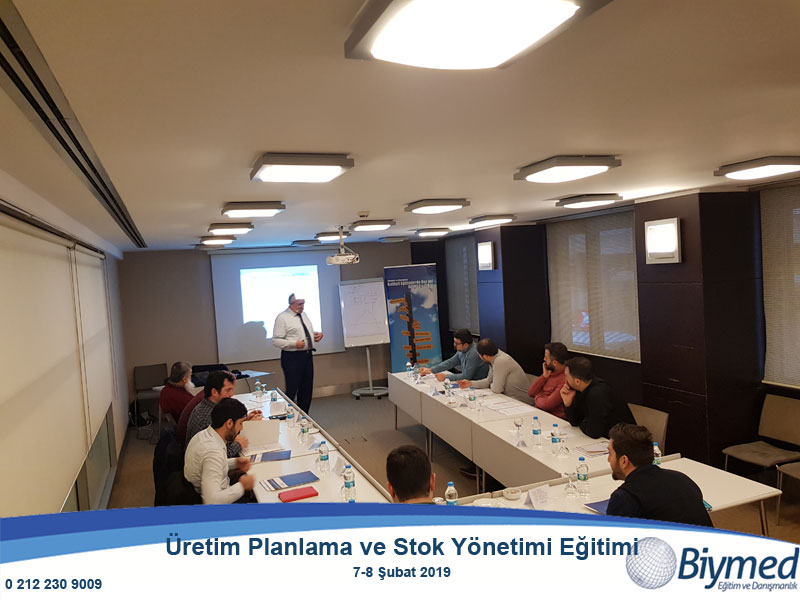 Üretim Planlama ve Stok Yönetimi Eğitim Fotoğrafları - Şubat 2019