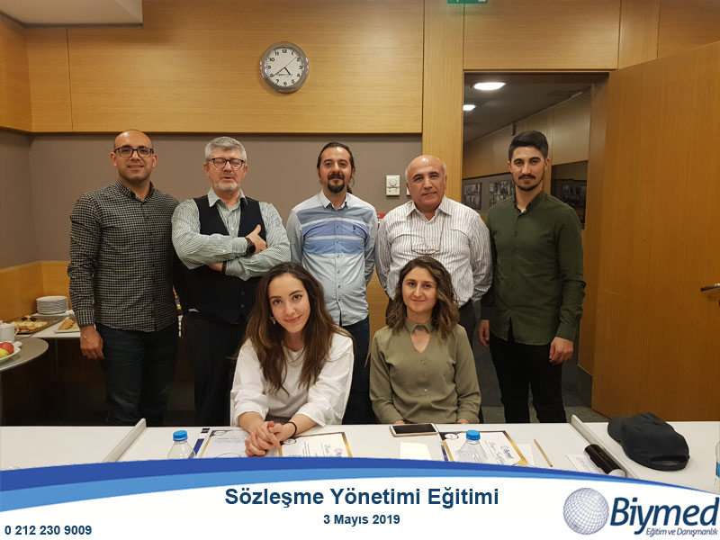 Sözleşme Yönetimi Eğitim Fotoğrafları - Mayıs 2019