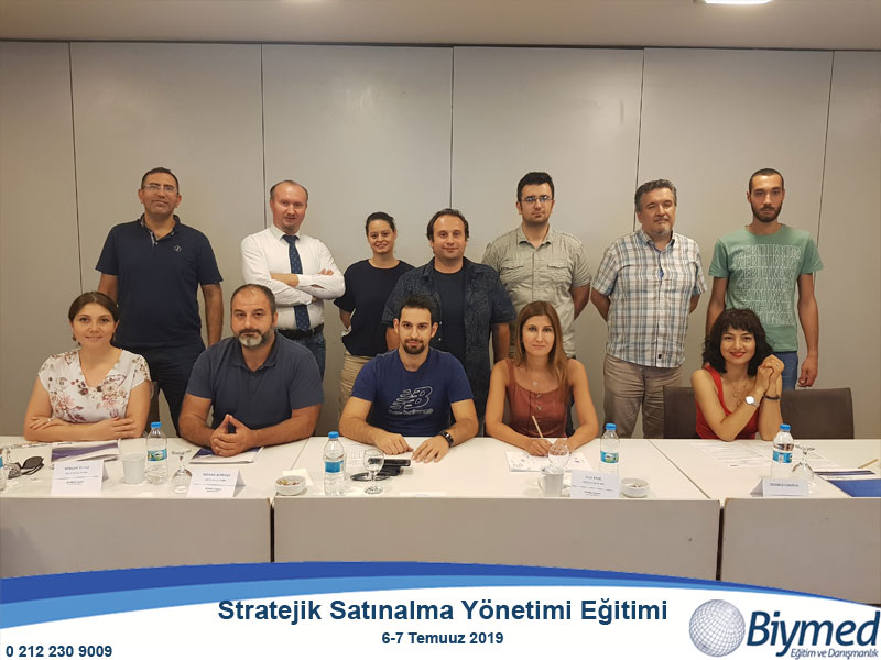 Stratejik Satınalma Yönetimi Eğitimi Fotoğrafları - Temmuz 2019