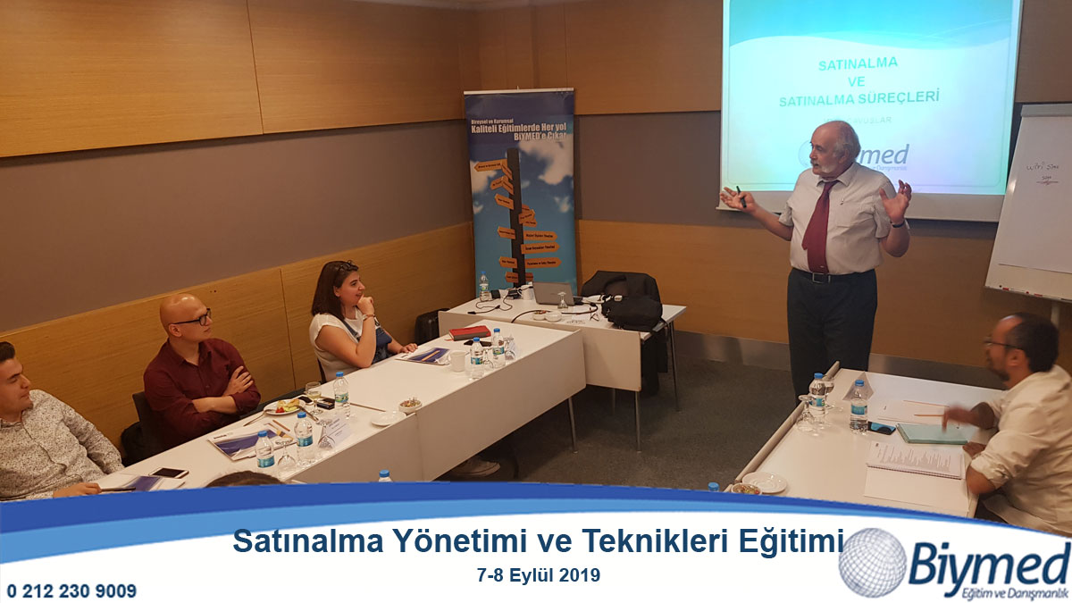 Satınalma Yönetimi Eğitim Fotoğrafları - Eylül 2019