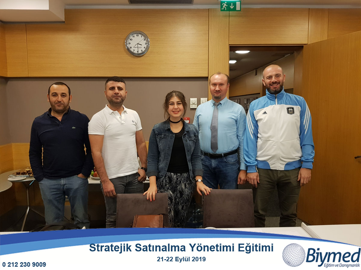 Stratejik Satınalma Yönetimi Eğitimi Fotoğrafları - Eylül 2019