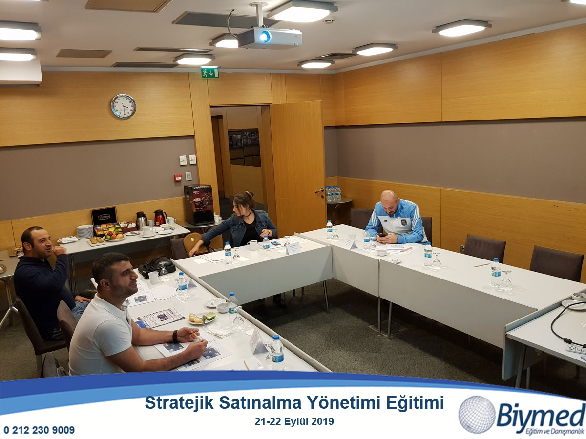 Stratejik Satınalma Yönetimi Eğitimi Fotoğrafları - Eylül 2019