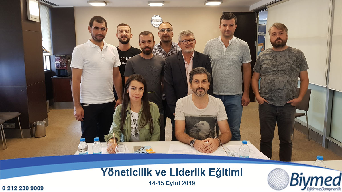 Yöneticilik ve Liderlik Eğitimi Fotoğrafları - Eylül 2019