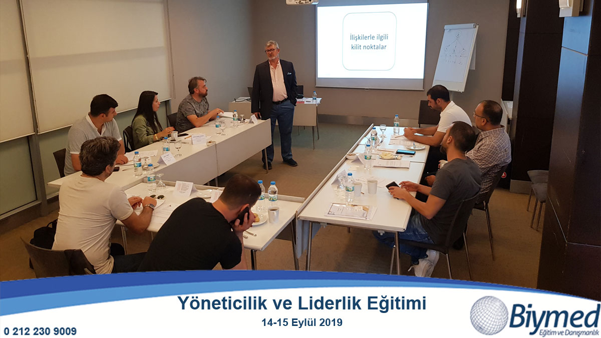 Yöneticilik ve Liderlik Eğitimi Fotoğrafları - Eylül 2019