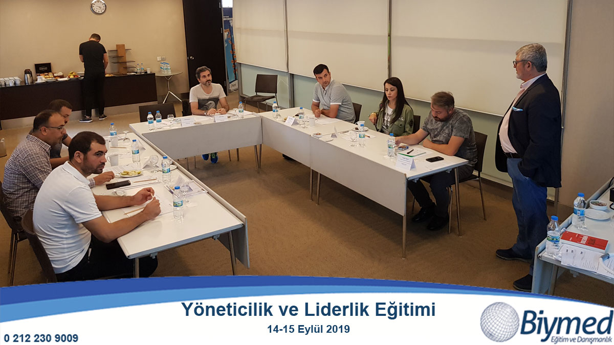 Yöneticilik ve Liderlik Eğitimi Fotoğrafları - Eylül 2019