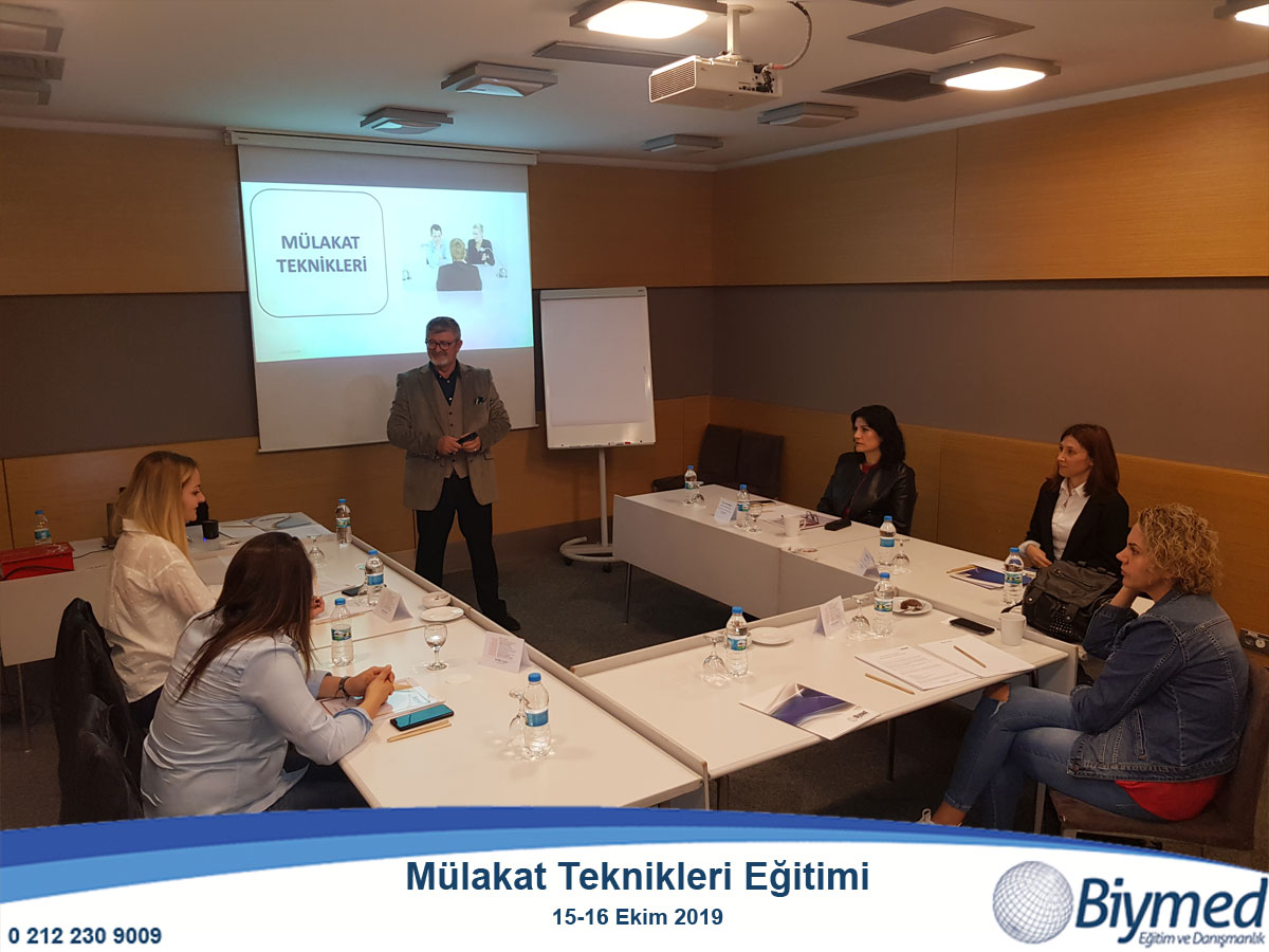 Yetkinlik Bazlı Mülakat Teknikleri Eğitimi Fotoğrafları - Ekim 2019