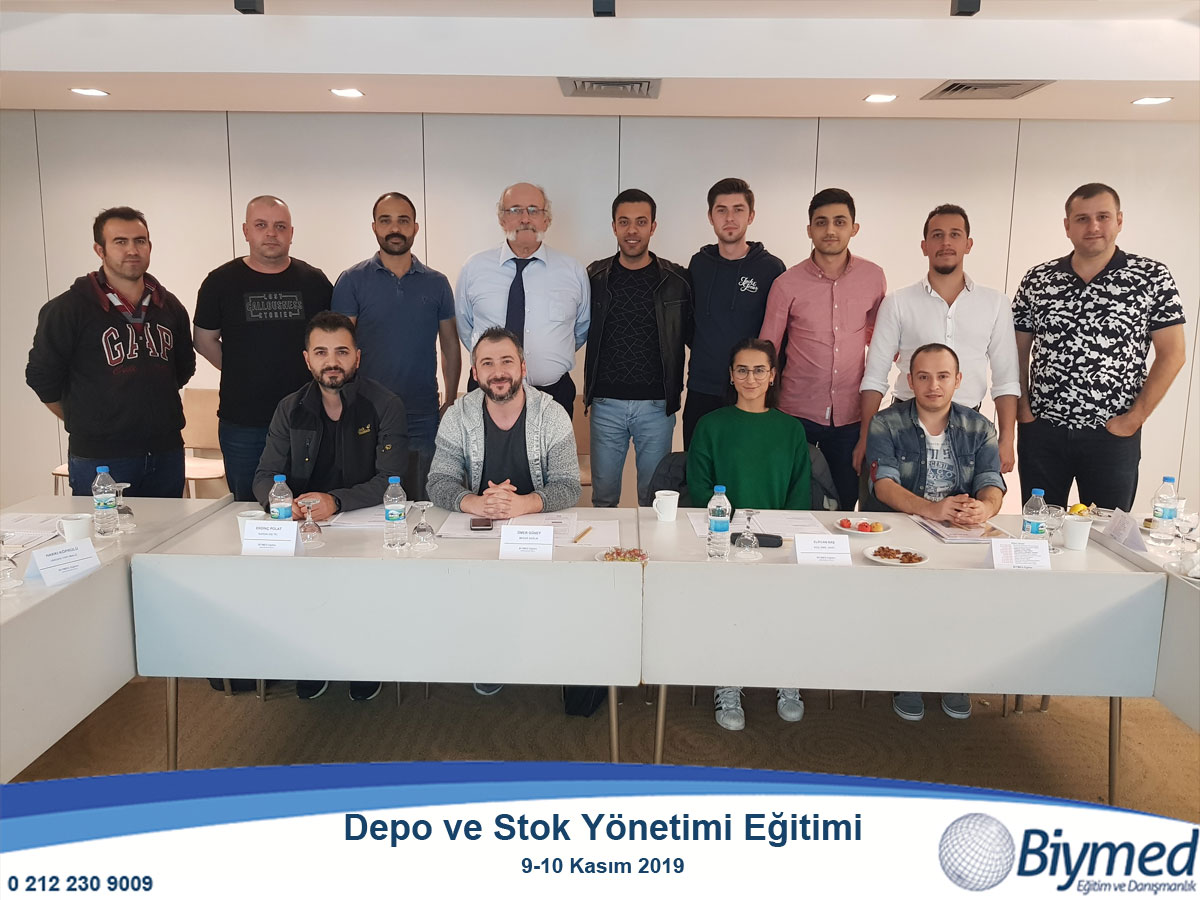 Depo ve Stok Yönetimi Eğitimi Fotoğrafları - Kasım 2019 Depo ve Stok Yönetimi Eğitimi Fotoğrafları - Kasım 2019