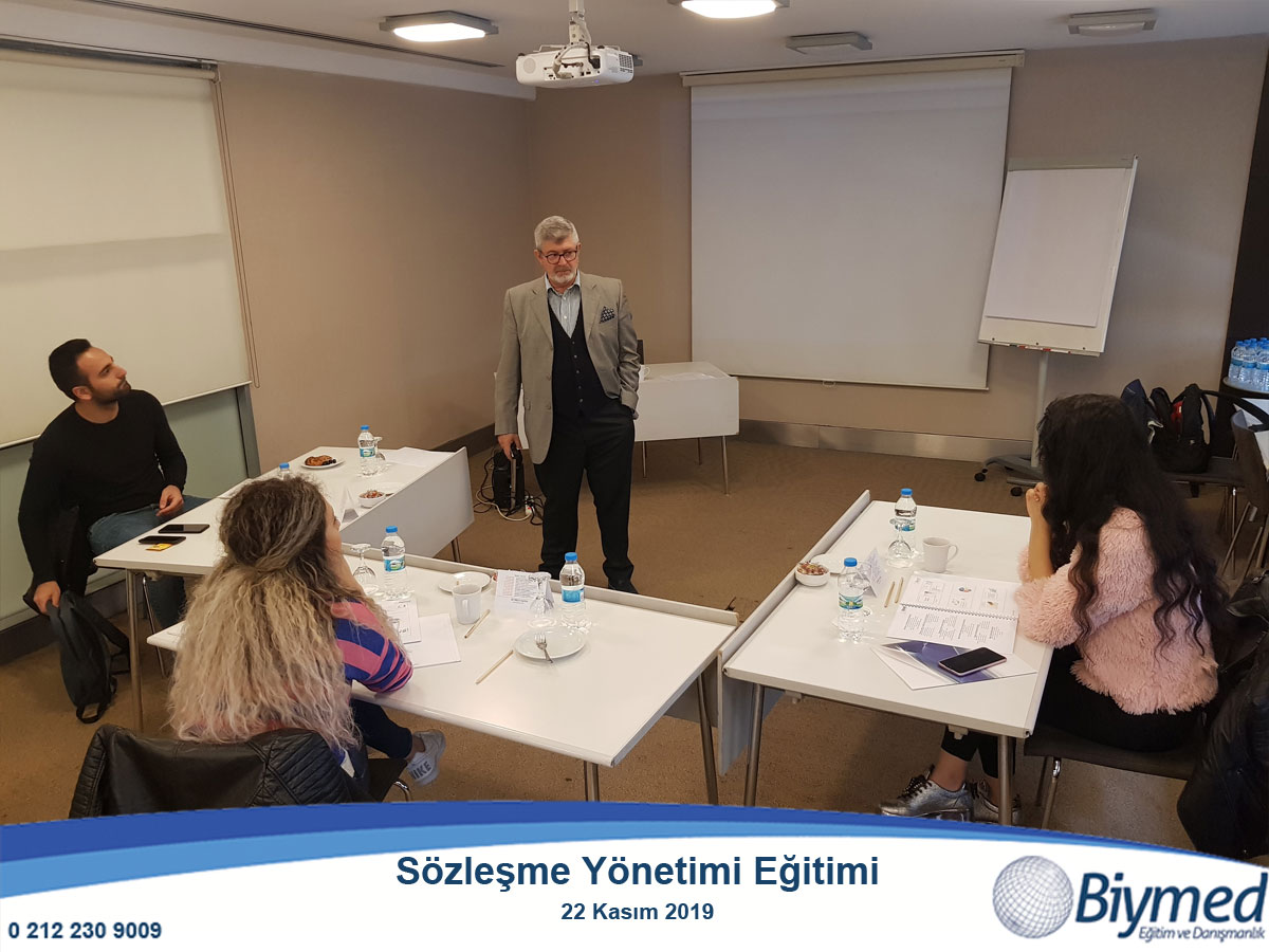 Sözleşme Yönetimi Eğitim Fotoğrafları - Kasım 2019