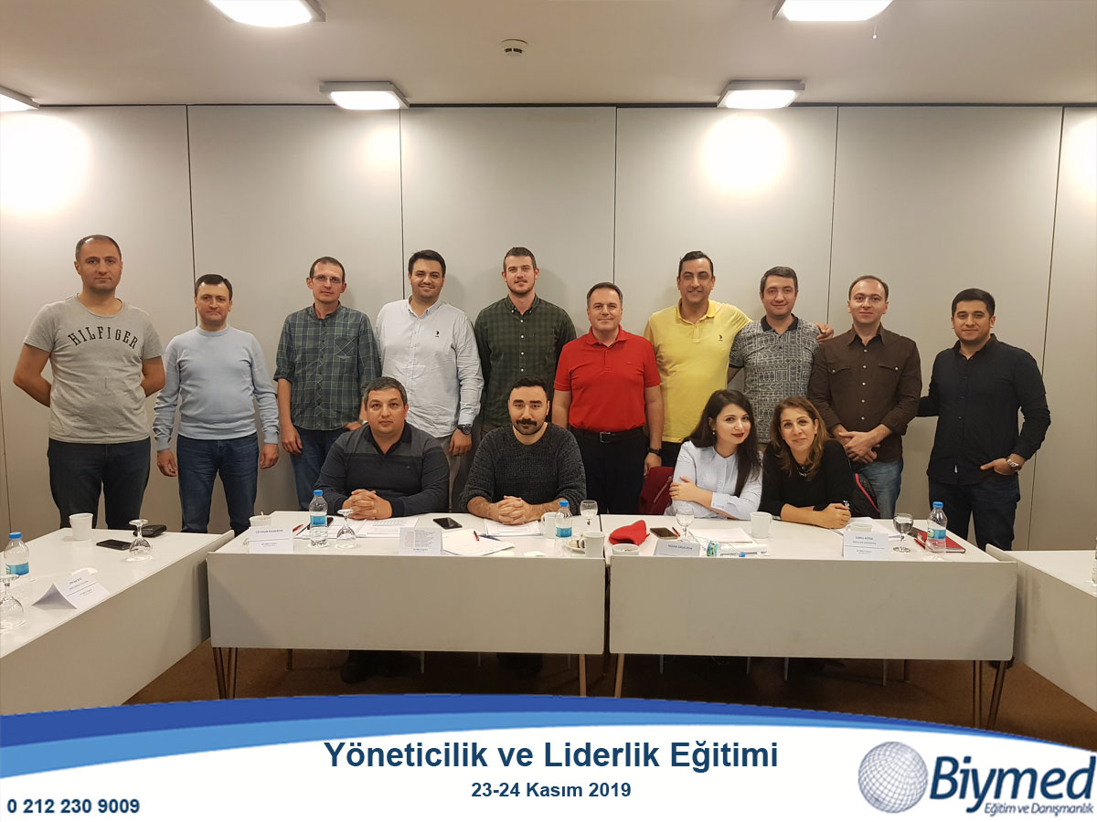 Yöneticilik ve Liderlik Eğitimi Fotoğrafları - Kasım 2019