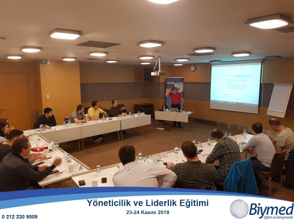 Yöneticilik ve Liderlik Eğitimi Fotoğrafları - Kasım 2019