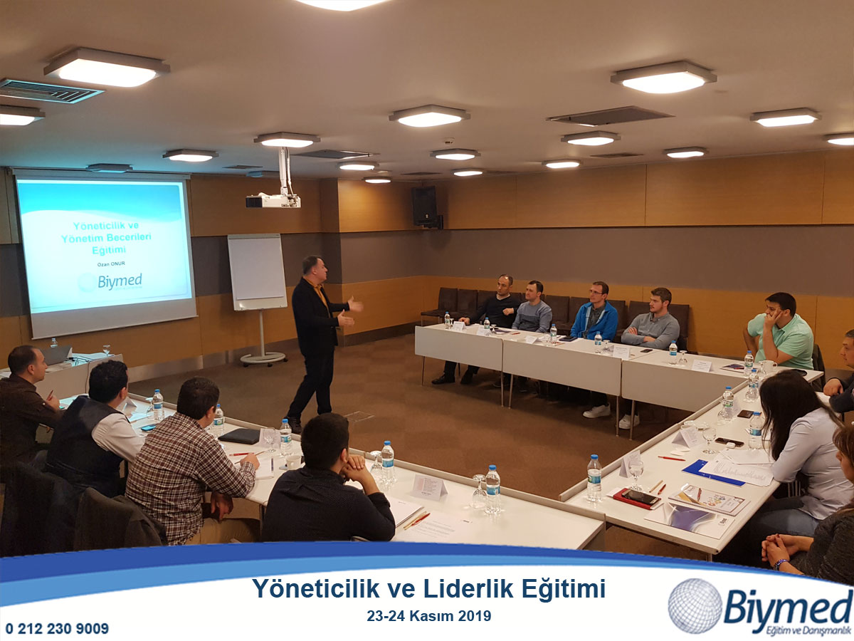 Yöneticilik ve Liderlik Eğitimi Fotoğrafları - Kasım 2019